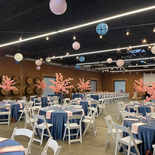 Cherry Blossoms, Bat Mitzvah at Triple C Barrel Room, Charlotte