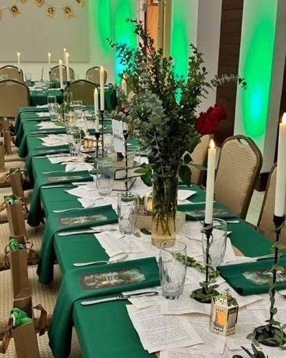 Books and a Mystical Forest, Mitzvah celebration at Chabad of Charlotte