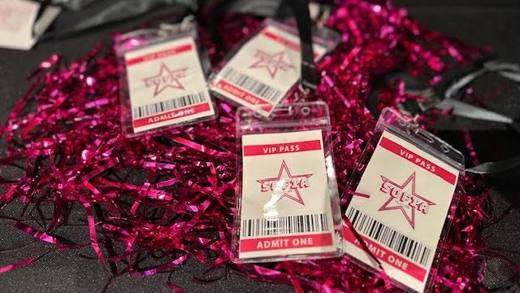 Hollywood Night: Glitz, glam and the red carpet. Mitzvah celebration at Hyatt Centric SouthPark, planned by Razzle Dazzle Event Planning, Charlotte NC. Photo 6 of 10.