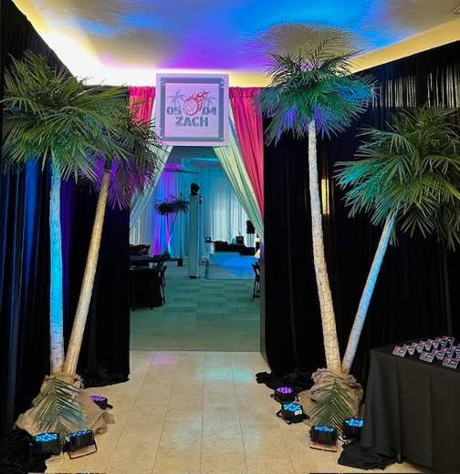 Miami Nights Basketball, Bar Mitzvah at Temple Beth El, Charlotte