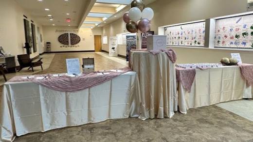 Leah's Bat Mitzvah: Pink, poised and confident. Bat Mitzvah at Chabad of Charlotte, planned by Razzle Dazzle Event Planning, Charlotte NC. Photo 4 of 10.
