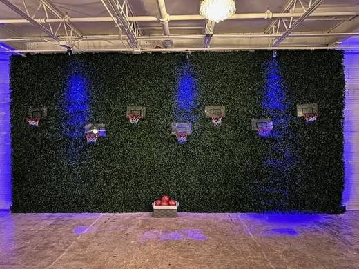 Cam's Cameron Crazies: Duke basketball. Bar Mitzvah at The Collector's Room, Charlotte, planned by Razzle Dazzle Event Planning, Charlotte NC. Photo 5 of 9.