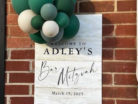 Adley's Bar Mitzvah: Heather's own son. This time it was her turn.. Bar Mitzvah at Ballantyne Jewish Center and Lenny Boy Brewing, planned by Razzle Dazzle Event Planning, Charlotte NC. Photo 3 of 19.