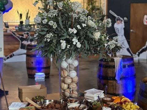 Adley's Bar Mitzvah: Heather's own son. This time it was her turn.. Bar Mitzvah at Ballantyne Jewish Center and Lenny Boy Brewing, planned by Razzle Dazzle Event Planning, Charlotte NC. Photo 6 of 19.
