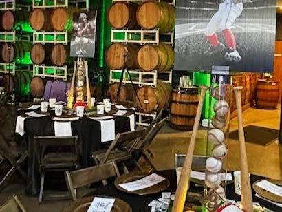 Adley's Bar Mitzvah: Heather's own son. This time it was her turn.. Bar Mitzvah at Ballantyne Jewish Center and Lenny Boy Brewing, planned by Razzle Dazzle Event Planning, Charlotte NC. Photo 8 of 19.