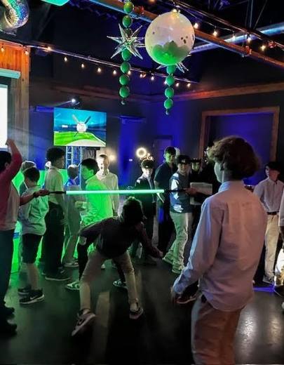 Adley's Bar Mitzvah: Heather's own son. This time it was her turn.. Bar Mitzvah at Ballantyne Jewish Center and Lenny Boy Brewing, planned by Razzle Dazzle Event Planning, Charlotte NC. Photo 12 of 19.