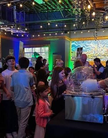 Adley's Bar Mitzvah: Heather's own son. This time it was her turn.. Bar Mitzvah at Ballantyne Jewish Center and Lenny Boy Brewing, planned by Razzle Dazzle Event Planning, Charlotte NC. Photo 17 of 19.