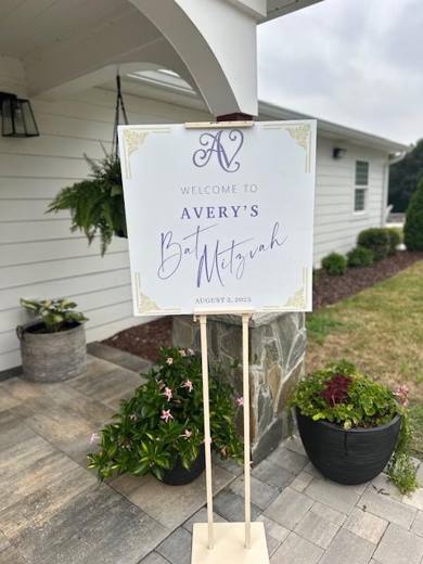 Avery's Bat Mitzvah, Bat Mitzvah at The Ivory Barn