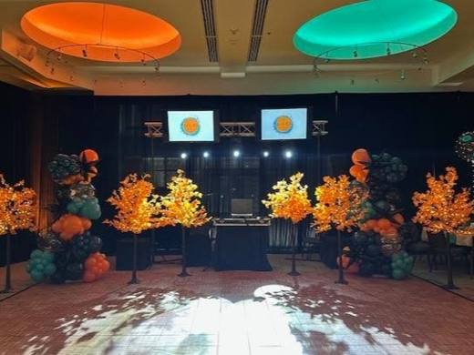 Spooky and Spectacular: Halloween. Bat Mitzvah at Temple Beth El, Charlotte, planned by Razzle Dazzle Event Planning, Charlotte NC. Photo 4 of 9.