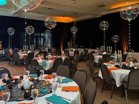 Spooky and Spectacular: Halloween. Bat Mitzvah at Temple Beth El, Charlotte, planned by Razzle Dazzle Event Planning, Charlotte NC. Photo 5 of 9.