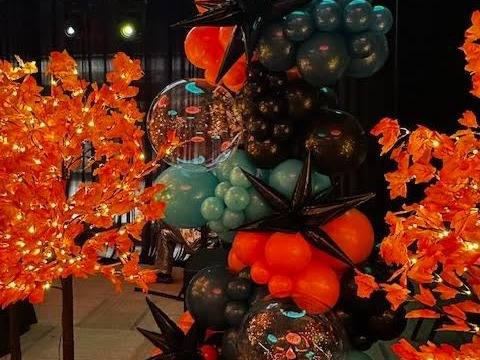 Spooky and Spectacular: Halloween. Bat Mitzvah at Temple Beth El, Charlotte, planned by Razzle Dazzle Event Planning, Charlotte NC. Photo 7 of 9.
