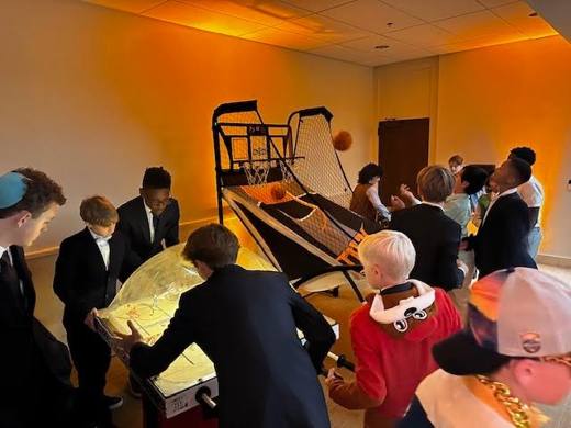 Spooky and Spectacular: Halloween. Bat Mitzvah at Temple Beth El, Charlotte, planned by Razzle Dazzle Event Planning, Charlotte NC. Photo 8 of 9.