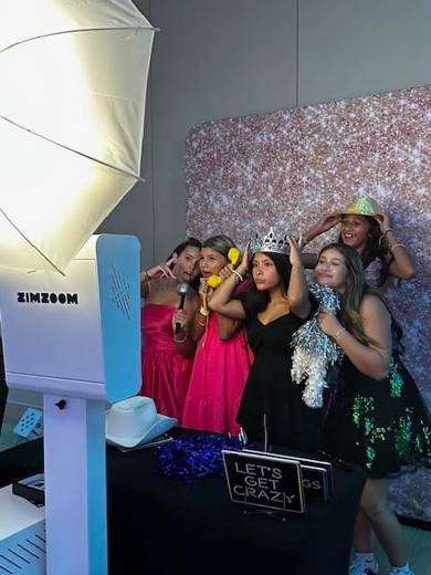 Yael's Glow Party: Let's GLOW. Bat Mitzvah at Temple Beth El, Charlotte, planned by Razzle Dazzle Event Planning, Charlotte NC. Photo 7 of 10.