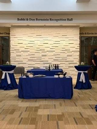 A Grand Slam Chanukah Bar Mitzvah: Baseball meets the seventh night of Chanukah. Bar Mitzvah at Temple Beth El, Charlotte, planned by Razzle Dazzle Event Planning, Charlotte NC. Photo 5 of 10.