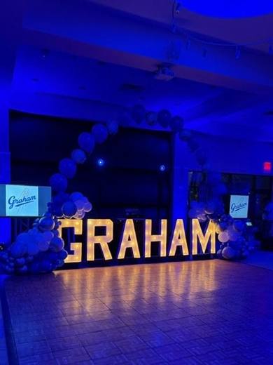 A Grand Slam Chanukah Bar Mitzvah: Baseball meets the seventh night of Chanukah. Bar Mitzvah at Temple Beth El, Charlotte, planned by Razzle Dazzle Event Planning, Charlotte NC. Photo 7 of 10.