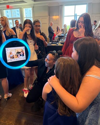 Maddie's Beach Club: "The Summer I Turned 13", inspired by The Summer I Turned Pretty. Bat Mitzvah at The Ballantyne Hotel, planned by Razzle Dazzle Event Planning, Charlotte NC. Photo 5 of 10.
