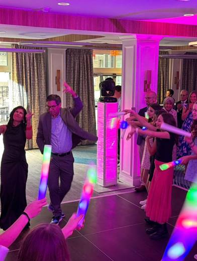 A Second Mitzvah, Even Happier: Planning a second celebration for a family who came back. Bat Mitzvah at Renaissance Charlotte SouthPark, planned by Razzle Dazzle Event Planning, Charlotte NC. Photo 7 of 11.