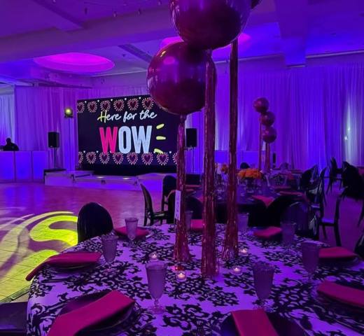 Two Events, Two Looks, One Day: A two-hour flip from afternoon party to evening celebration. Bat Mitzvah at Temple Beth El, Charlotte, planned by Razzle Dazzle Event Planning, Charlotte NC. Photo 2 of 4.