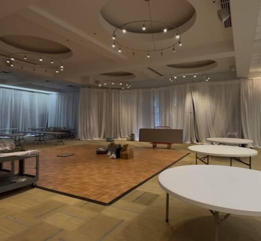 Two Events, Two Looks, One Day: A two-hour flip from afternoon party to evening celebration. Bat Mitzvah at Temple Beth El, Charlotte, planned by Razzle Dazzle Event Planning, Charlotte NC. Photo 4 of 4.