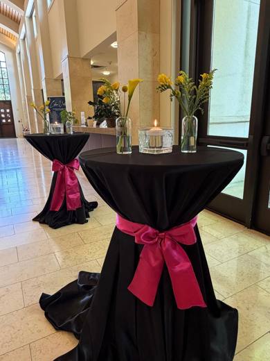 Harper's Bat Mitzvah: A luncheon that became a showstopper. Bat Mitzvah at Temple Beth El, Charlotte, planned by Razzle Dazzle Event Planning, Charlotte NC. Photo 3 of 10.