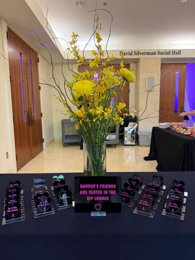 Harper's Bat Mitzvah: A luncheon that became a showstopper. Bat Mitzvah at Temple Beth El, Charlotte, planned by Razzle Dazzle Event Planning, Charlotte NC. Photo 8 of 10.