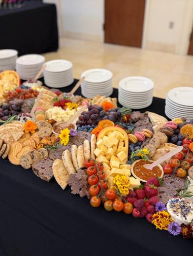 Harper's Bat Mitzvah: A luncheon that became a showstopper. Bat Mitzvah at Temple Beth El, Charlotte, planned by Razzle Dazzle Event Planning, Charlotte NC. Photo 9 of 10.