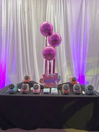 Harper's Bat Mitzvah: A luncheon that became a showstopper. Bat Mitzvah at Temple Beth El, Charlotte, planned by Razzle Dazzle Event Planning, Charlotte NC. Photo 10 of 10.