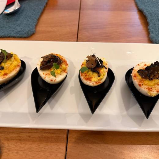 Tasting Night: Behind the scenes with The Themed Cuisine. Behind the scenes at Charlotte, planned by Razzle Dazzle Event Planning, Charlotte NC. Photo 5 of 10.