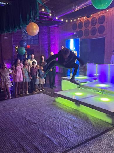A World Cup Bar Mitzvah: World Cup soccer. Bar Mitzvah at Lenny Boy Brewing Co., Charlotte, planned by Razzle Dazzle Event Planning, Charlotte NC. Photo 7 of 11.