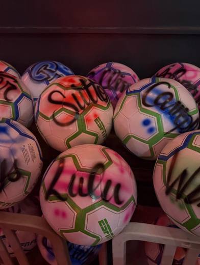 A World Cup Bar Mitzvah: World Cup soccer. Bar Mitzvah at Lenny Boy Brewing Co., Charlotte, planned by Razzle Dazzle Event Planning, Charlotte NC. Photo 9 of 11.