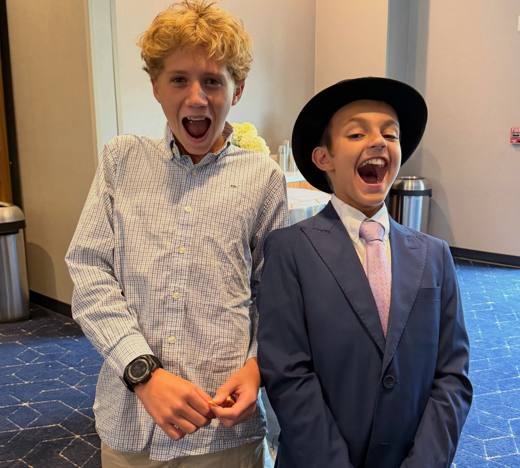 Motti's Bar Mitzvah: A full weekend of simcha. Bar Mitzvah at Ballantyne Jewish Center and Marriott Waverly, planned by Razzle Dazzle Event Planning, Charlotte NC. Photo 12 of 16.