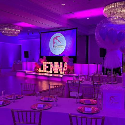 A Blank Slate: Before the Razzle Dazzle: an empty ballroom. Behind the scenes at Charlotte Marriott City Center, planned by Razzle Dazzle Event Planning, Charlotte NC. Photo 2 of 2.
