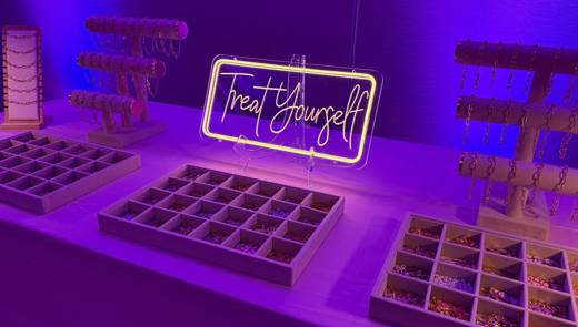 Jenna's Bat Mitzvah: Gymnastics, planned by a former college gymnast. Bat Mitzvah at Charlotte Marriott City Center, Uptown, planned by Razzle Dazzle Event Planning, Charlotte NC. Photo 6 of 18.