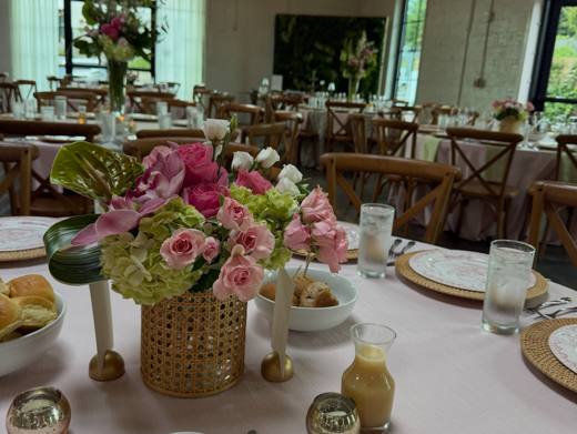 Scarlett's Summer Soiree: Tropical paradise, one last hurrah of summer. Bat Mitzvah at The Ruth, Charlotte, planned by Razzle Dazzle Event Planning, Charlotte NC. Photo 3 of 20.