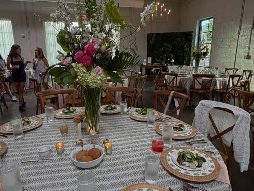 Scarlett's Summer Soiree: Tropical paradise, one last hurrah of summer. Bat Mitzvah at The Ruth, Charlotte, planned by Razzle Dazzle Event Planning, Charlotte NC. Photo 4 of 20.