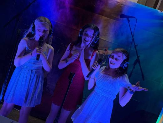 Scarlett's Summer Soiree: Tropical paradise, one last hurrah of summer. Bat Mitzvah at The Ruth, Charlotte, planned by Razzle Dazzle Event Planning, Charlotte NC. Photo 14 of 20.